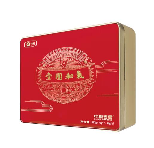 中粮香雪壹团和气月饼礼盒595g